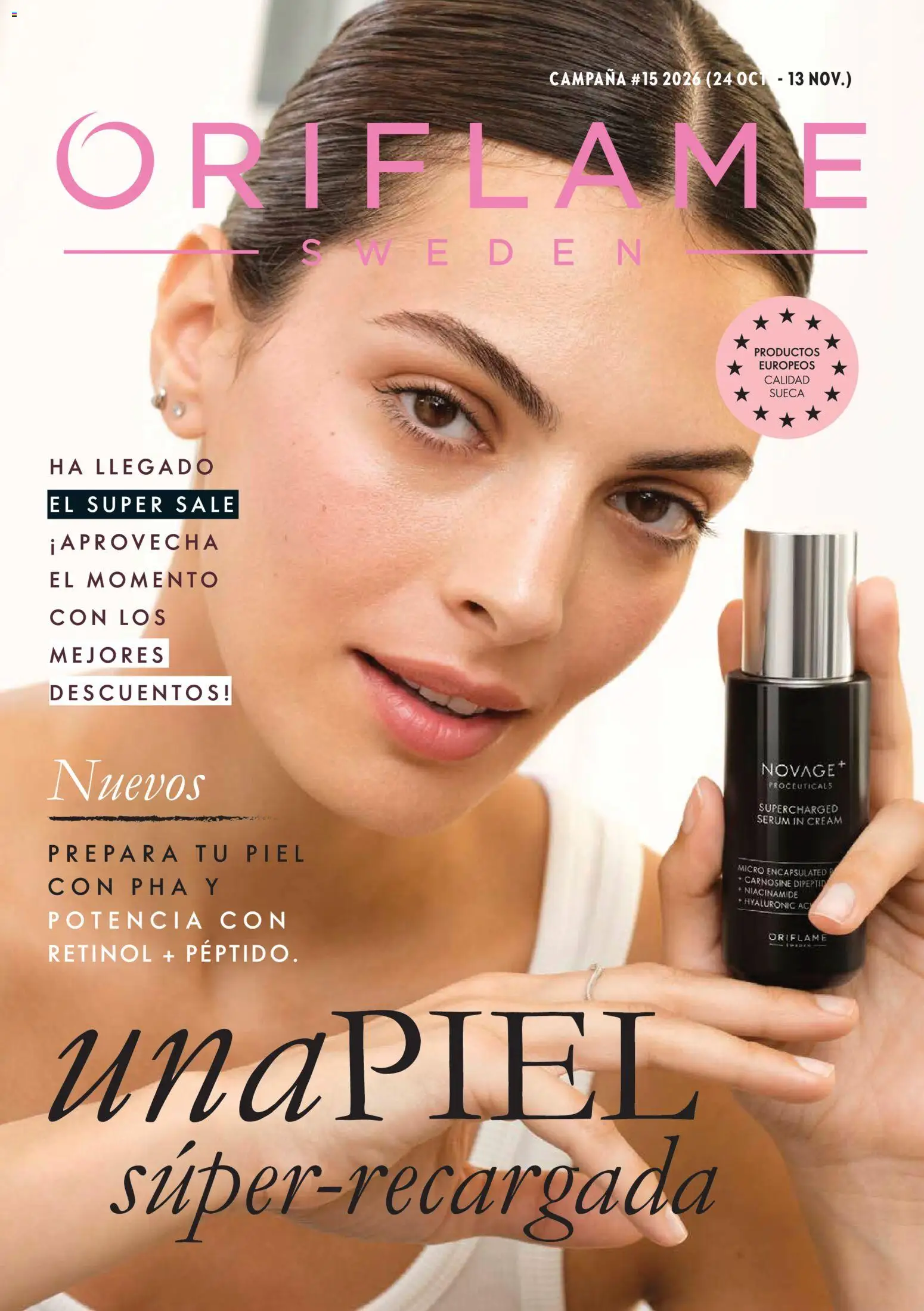 Folleto de la tienda Oriflame válido desde el 24.10.2026 
