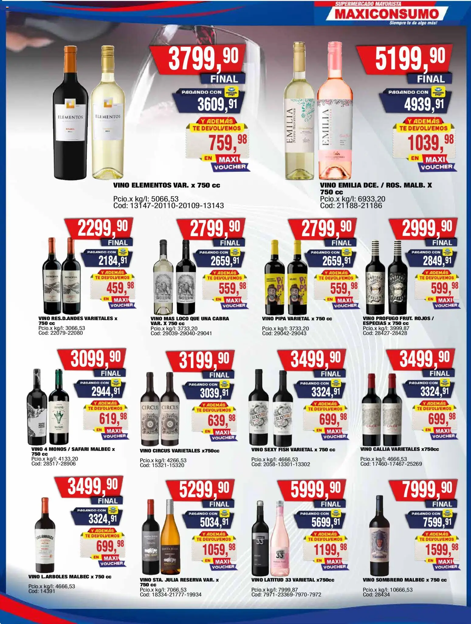 Vista previa del folleto de la tienda Maxiconsumo válido desde el 12/10/2026 
