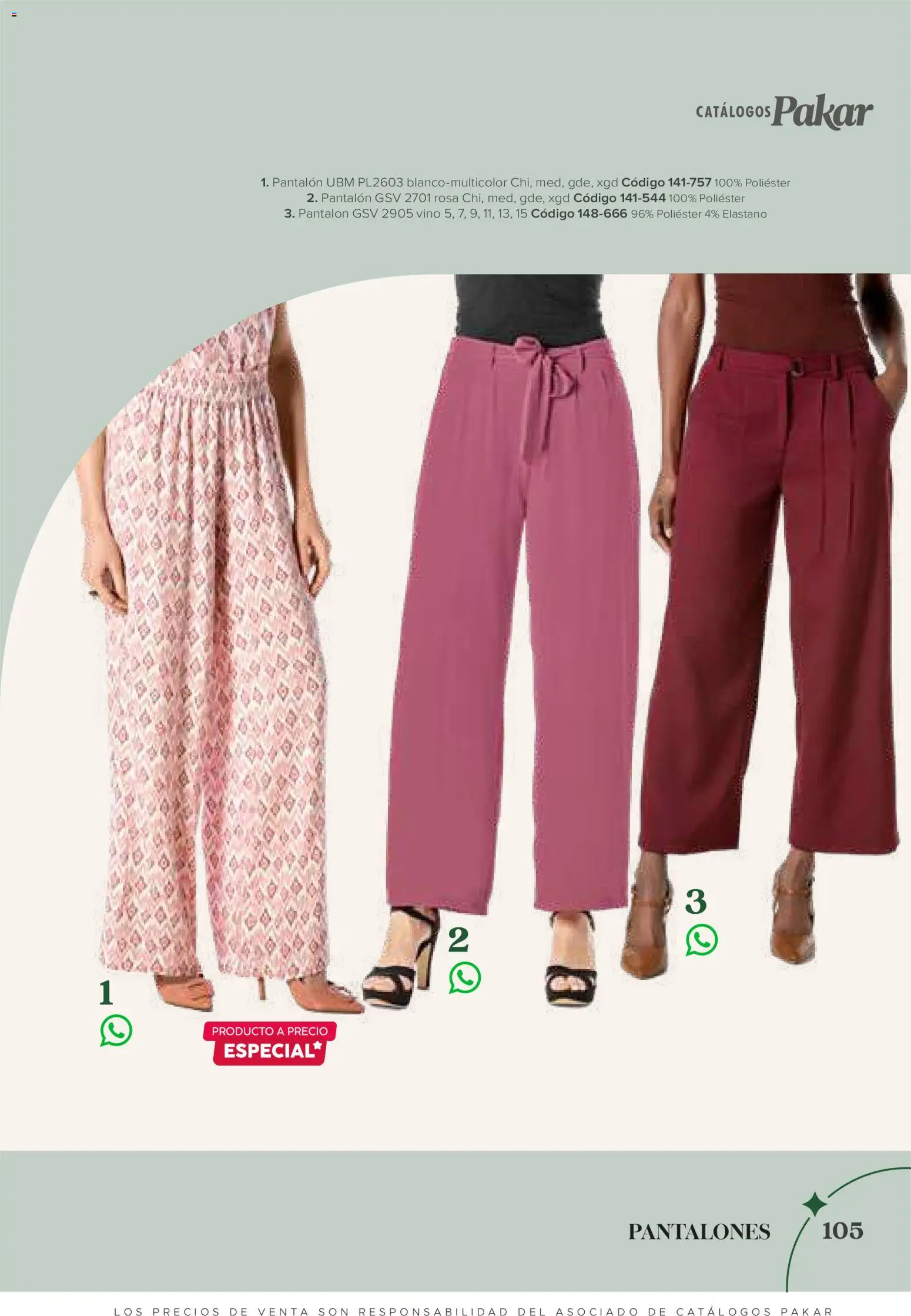 Vista previa las ofertas de la tienda SC Pakar - SC Pakar catálogo Ropa desde el 31/07/2026 