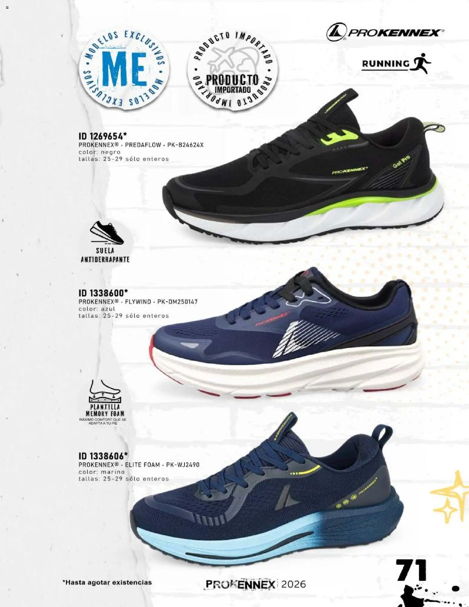 Vista previa las ofertas de la tienda Price Shoes - Price Shoes catálogo Prokennex desde el 15/09/2026 