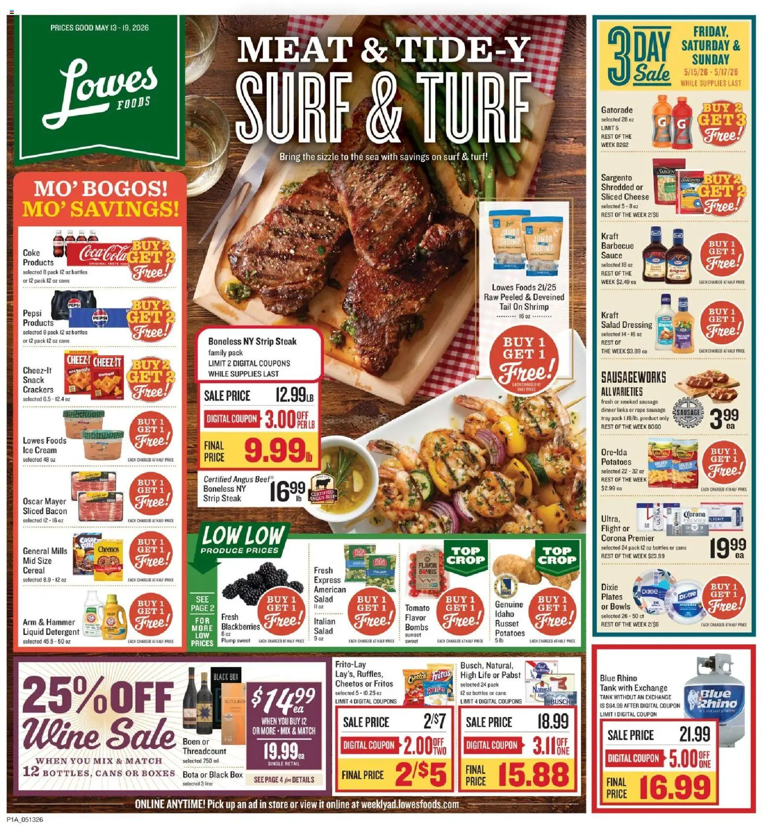Ad Preview of Lowes Foods Lowes Foods Weekly Ad from 05/13/2026
