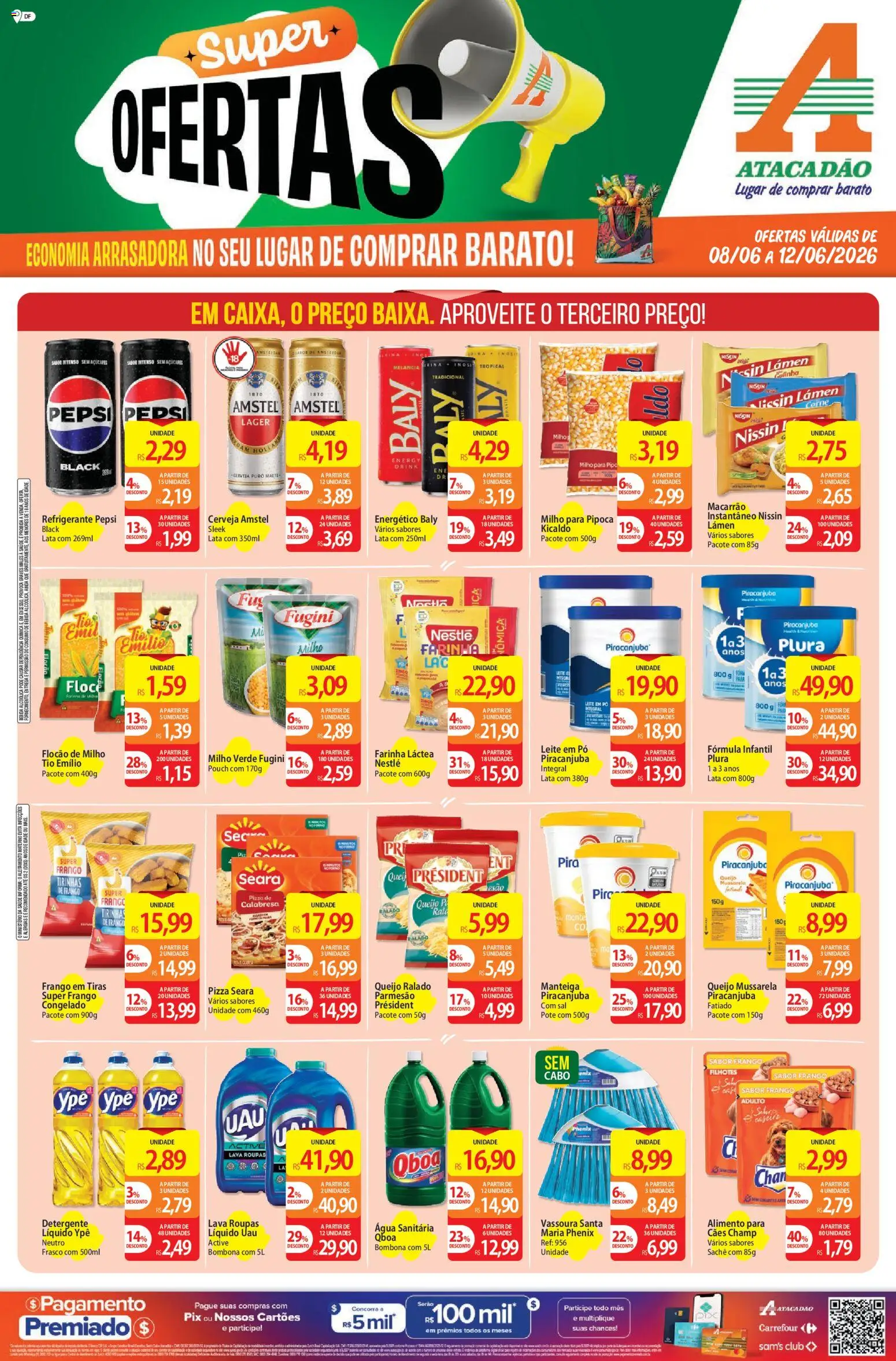 Pré-Visualização do folheto "Atacadão ofertas - DF" da loja Atacadão válido a partir de 08/06/2026