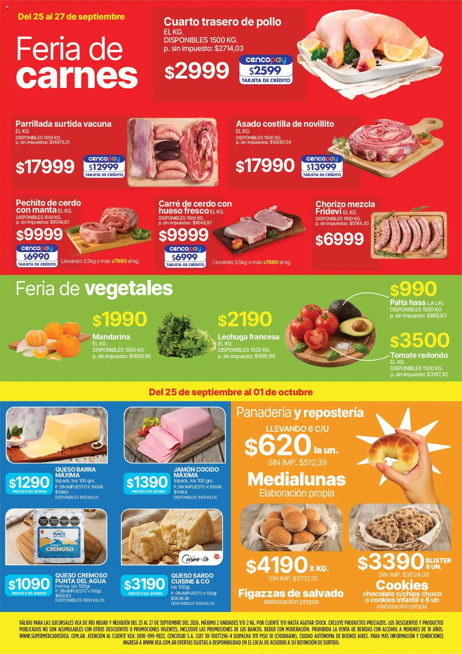 Vista previa del folleto de la tienda Vea válido desde el 25/09/2026 