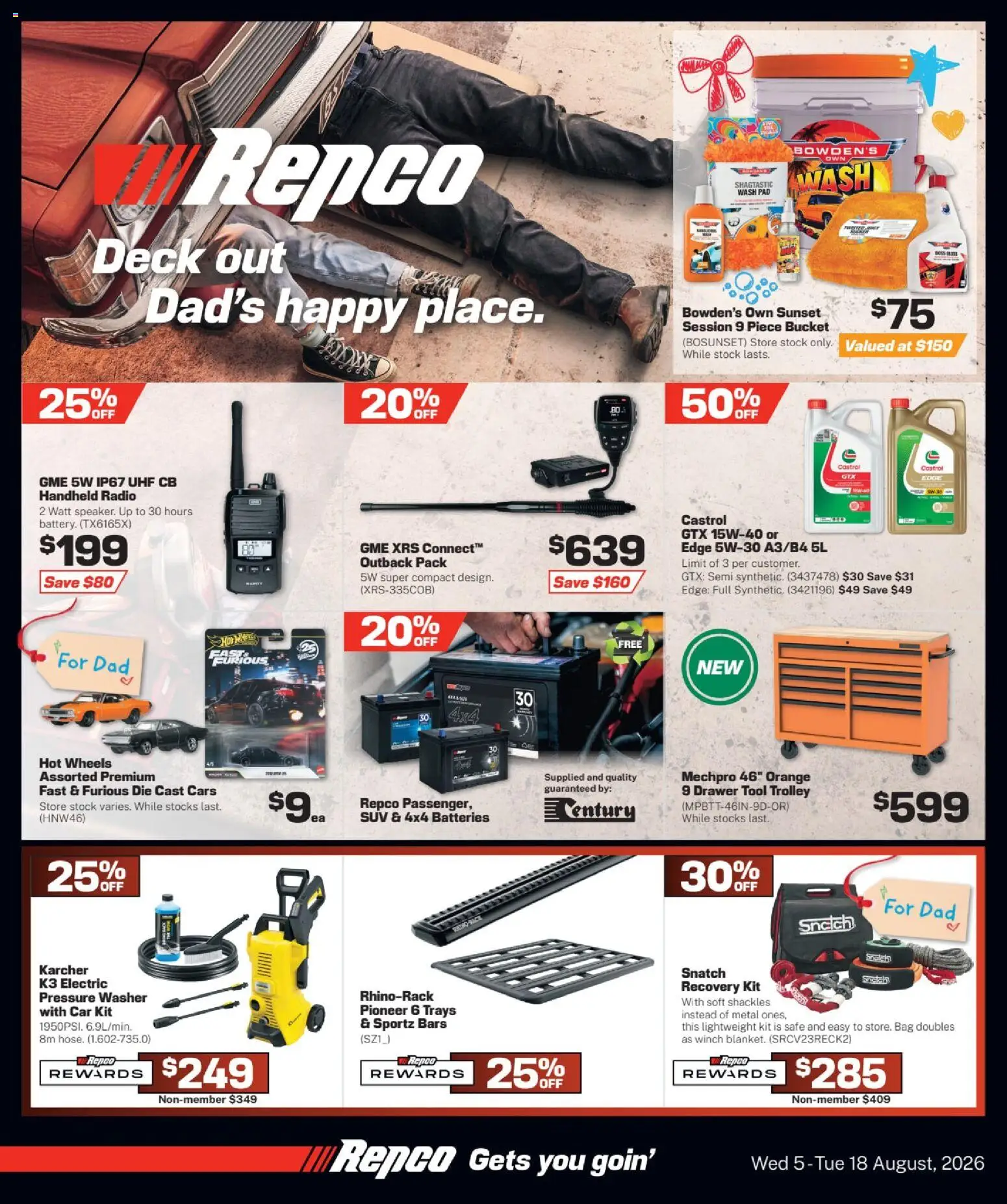 Preview of catalogue Repco catalogue from shop Repco valid 05/08/2026