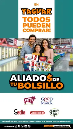 Vista previa del folleto de la tienda Yaguar válido desde el 31/08/2026 