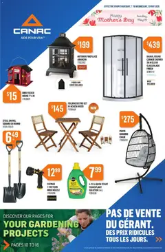 Preview of leaflet Canac weekly flyer from shop Canac is valid from May 07, 2026