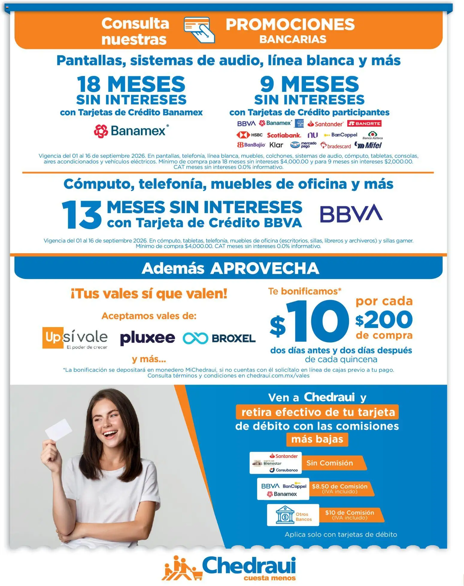 Vista previa las ofertas de la tienda Chedraui - Chedraui Celebremos a México desde el 01/09/2026 