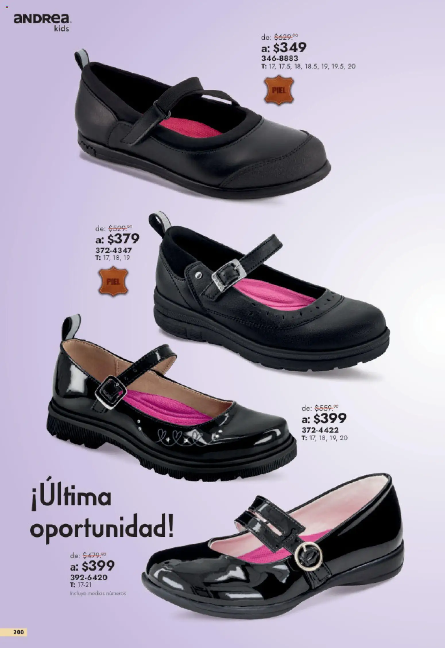 Vista previa las ofertas de la tienda Andrea - Andrea catálogo Outlet desde el 26/07/2026 