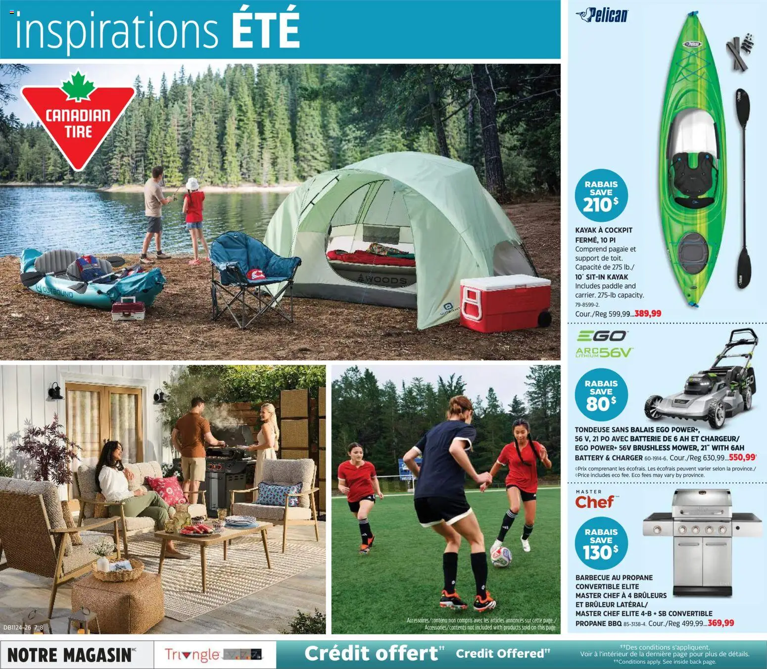 Preview of leaflet Canadian Tire - Inspirations Été from shop Canadian Tire is valid from Jun 11, 2026