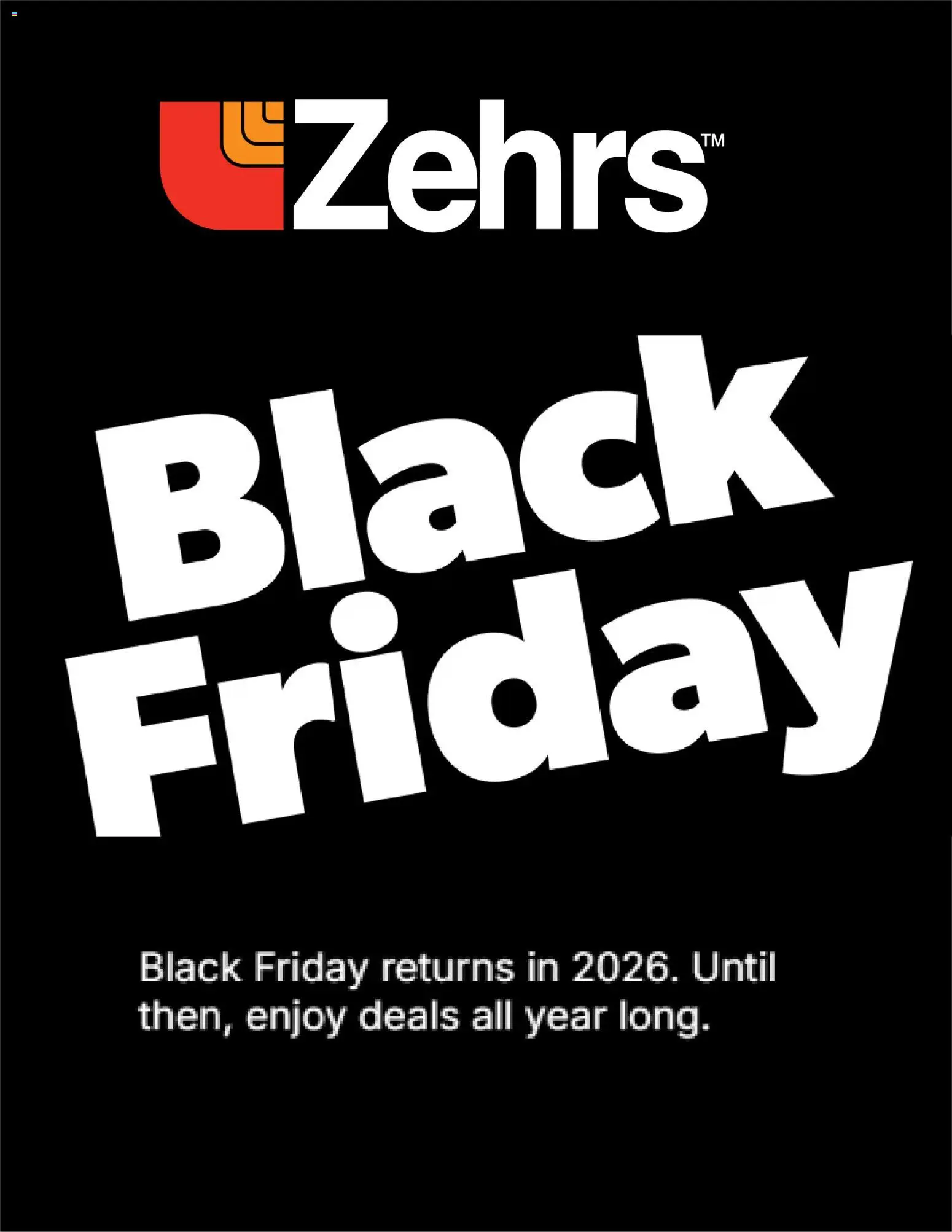 Preview of leaflet Zehrs - Black Friday Advice from shop Zehrs is valid from Oct 21, 2026