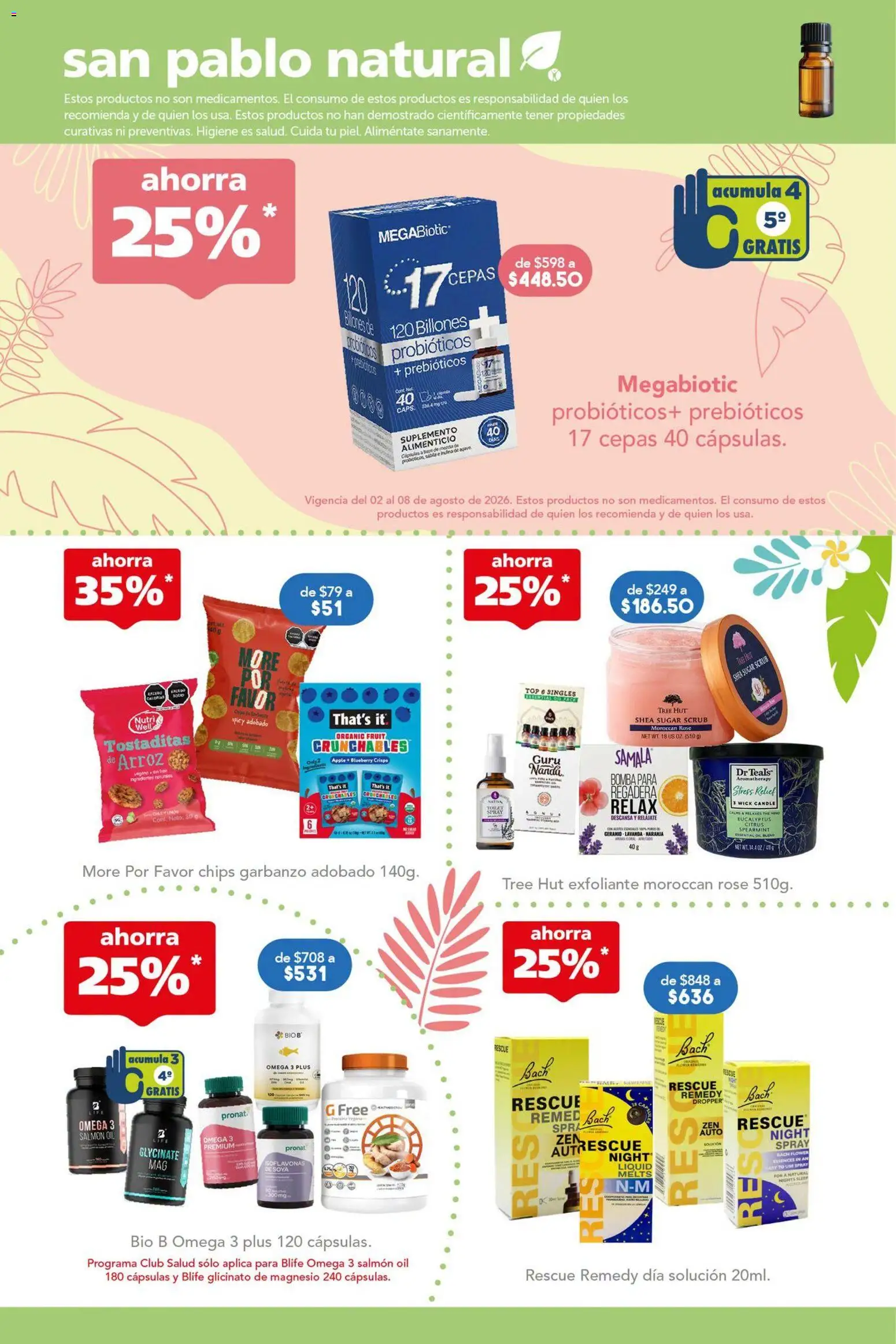Vista previa las ofertas de la tienda Farmacia San Pablo - Farmacia San Pablo catálogo desde el 02/08/2026 