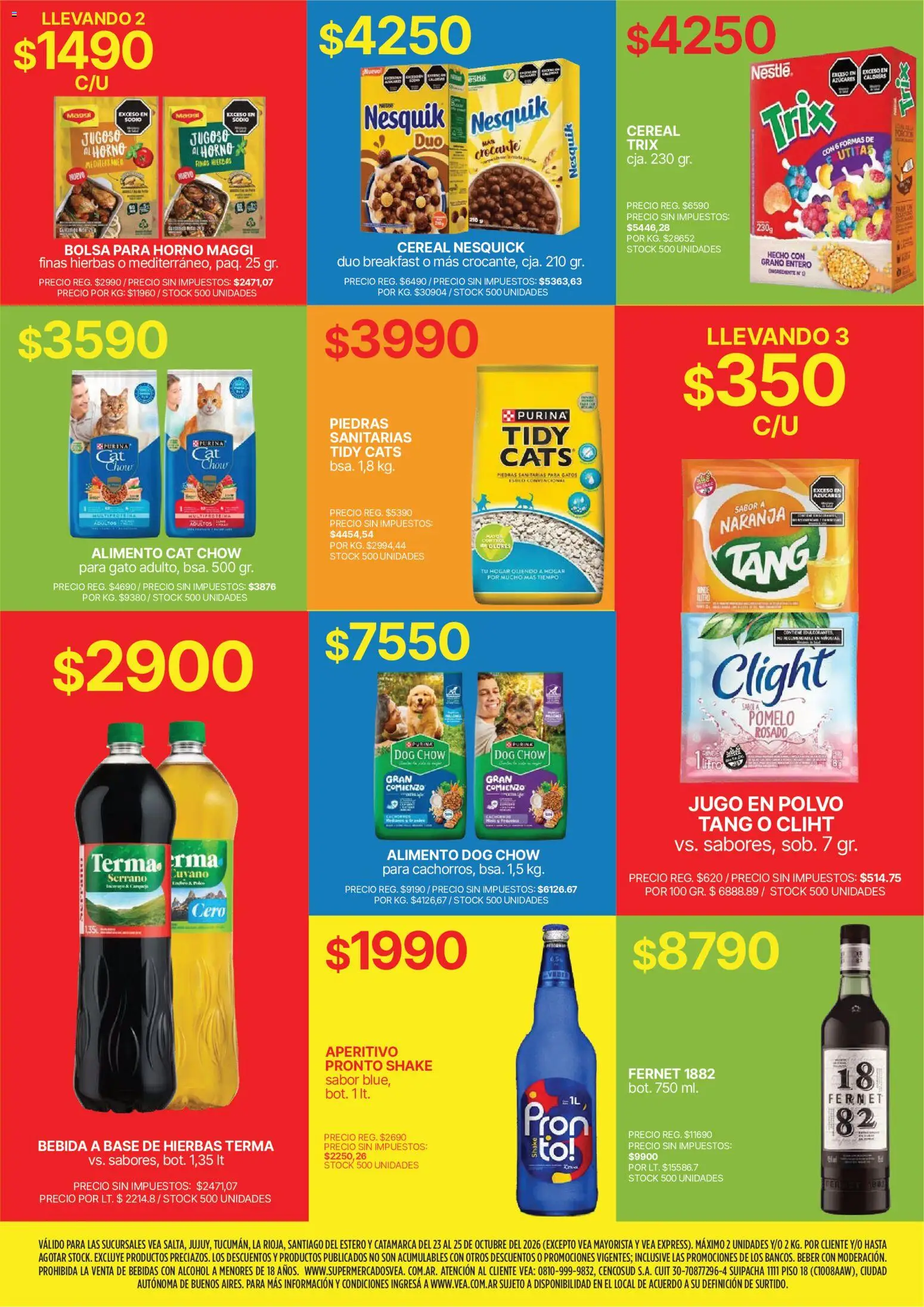 Vista previa del folleto de la tienda Vea válido desde el 23/10/2026 