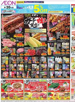 イオンの2026/06/19から2026/06/21までのチラシはここイオン - バイヤー渾身の品!