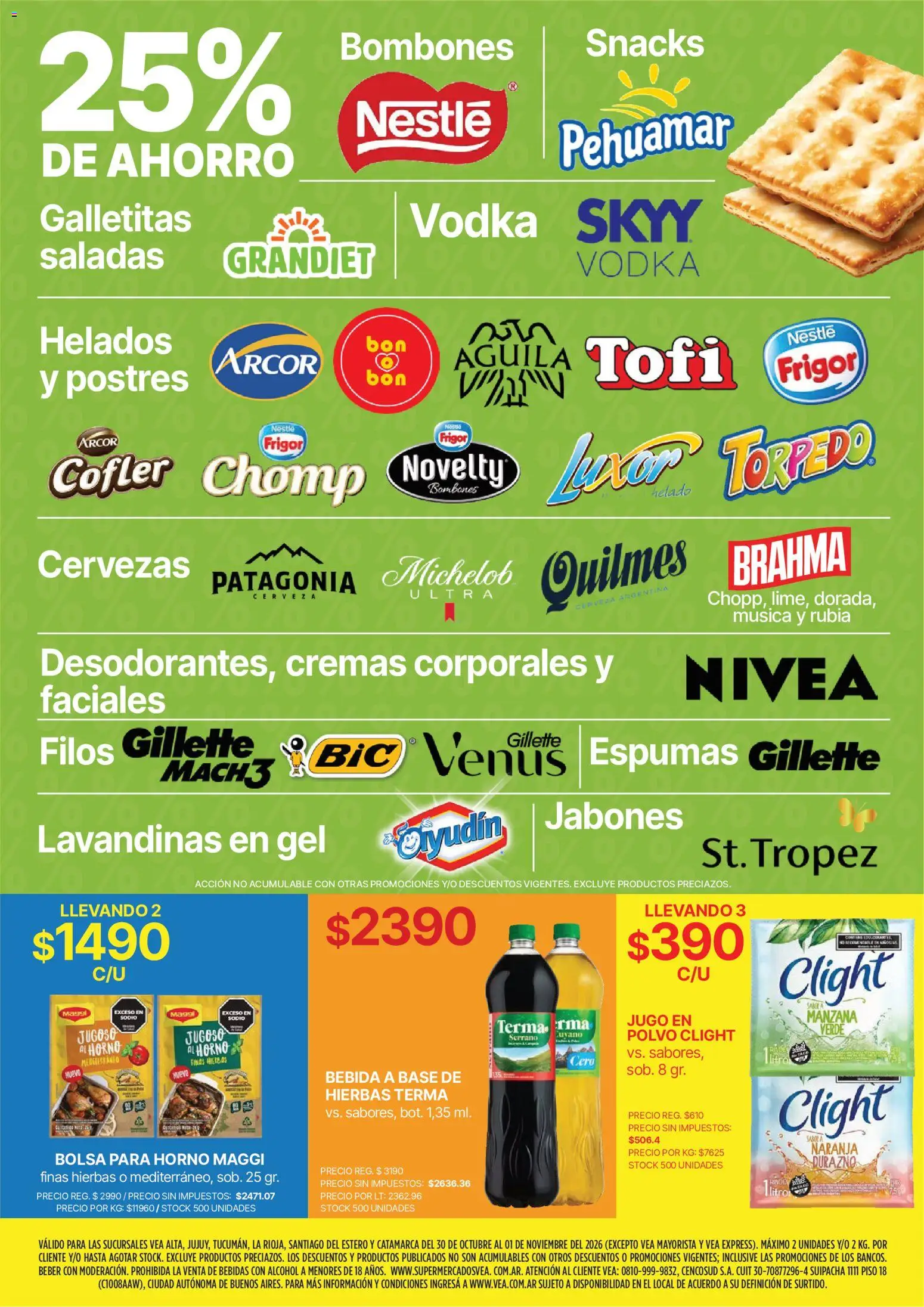 Vista previa del folleto de la tienda Vea válido desde el 30/10/2026 