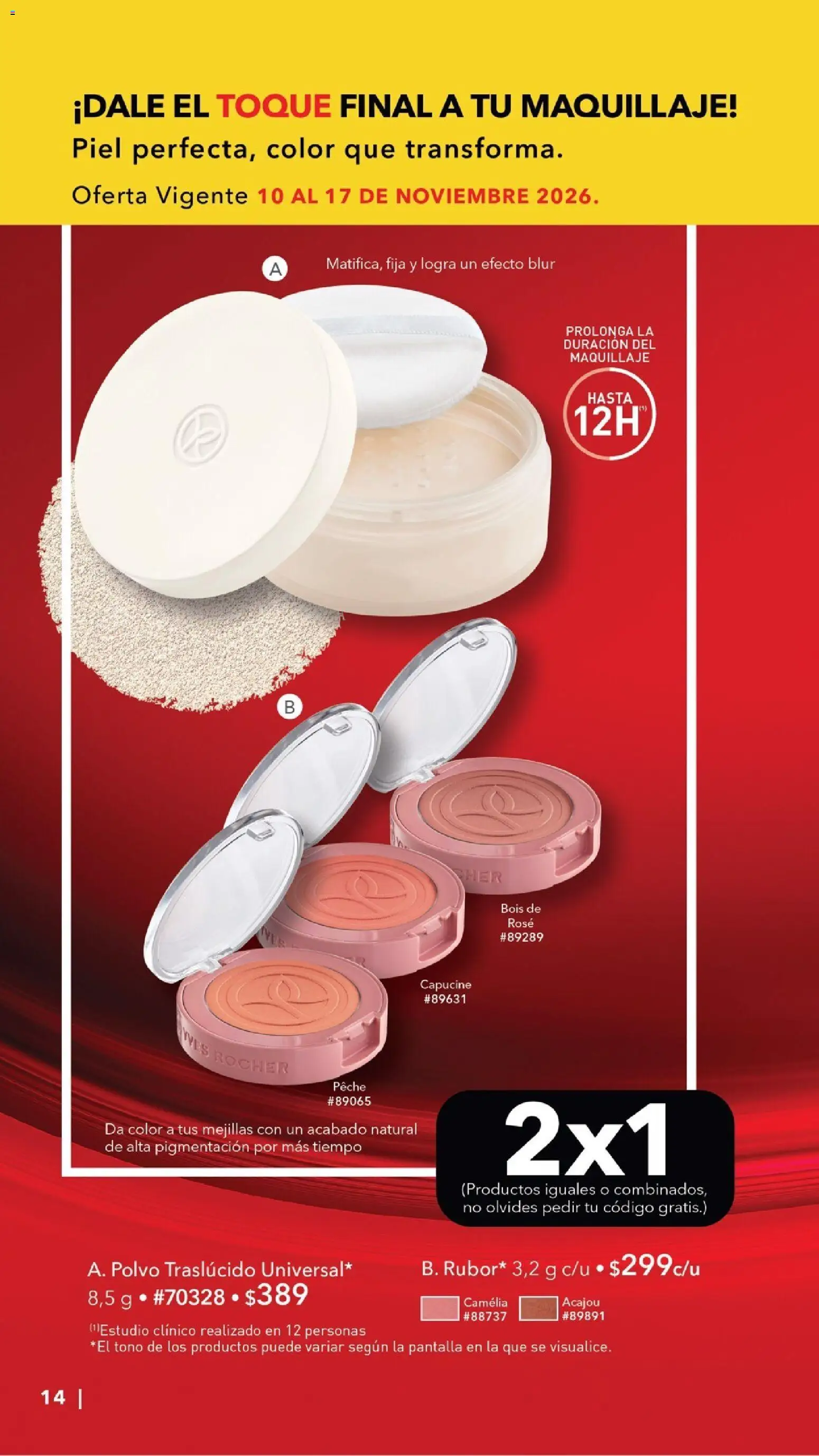 Vista previa las ofertas de la tienda Yves Rocher - Yves Rocher Buen Fin desde el 27/10/2026 