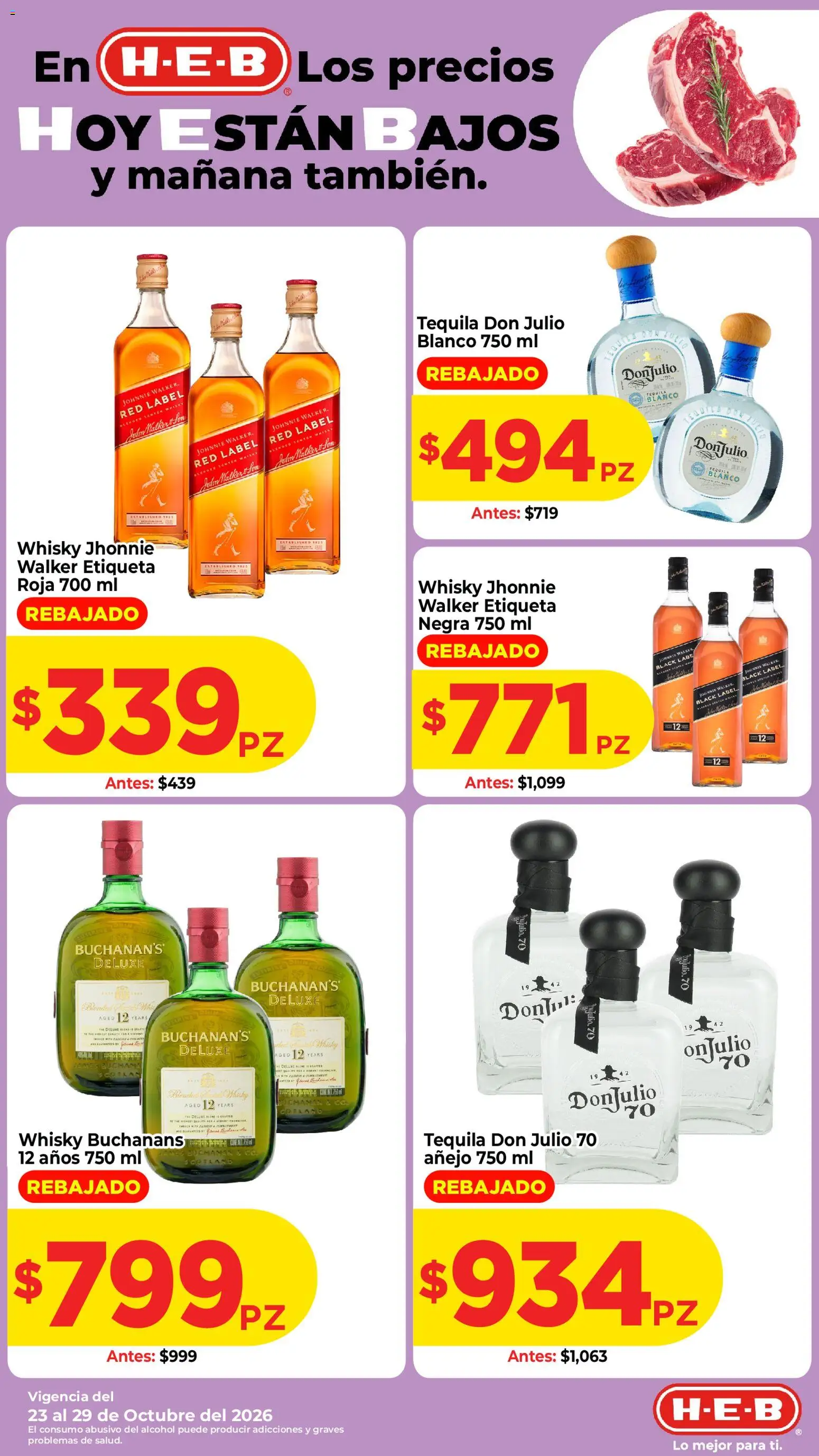 Vista previa las ofertas de la tienda H-E-B - H-E-B folleto desde el 23/10/2026 