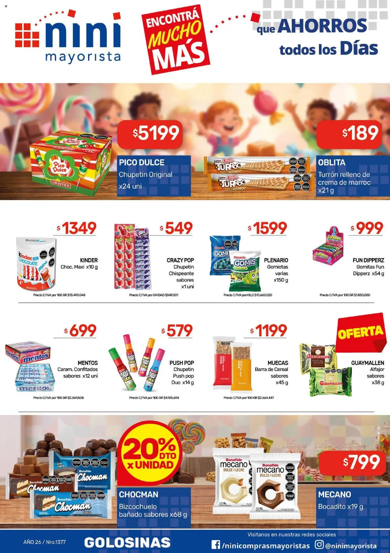 Vista previa del folleto de la tienda NINI Mayorista válido desde el 14/09/2026 