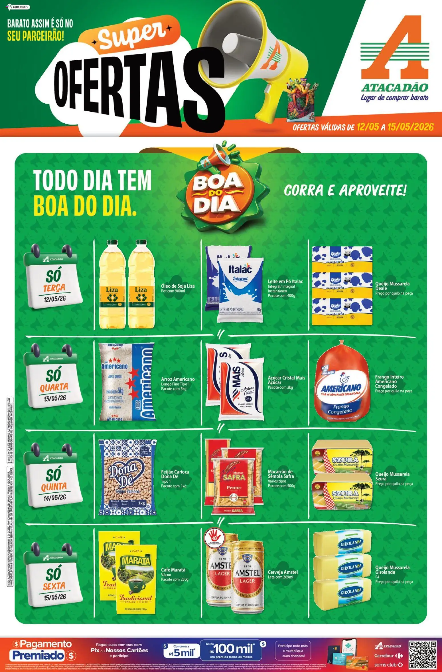 Pré-Visualização do folheto "Atacadão ofertas - TO" da loja Atacadão válido a partir de 12/05/2026
