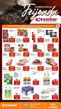 Pré-Visualização do folheto "Semar Supermercado ofertas Feijoada" da loja Semar Supermercado válido a partir de 13/10/2026