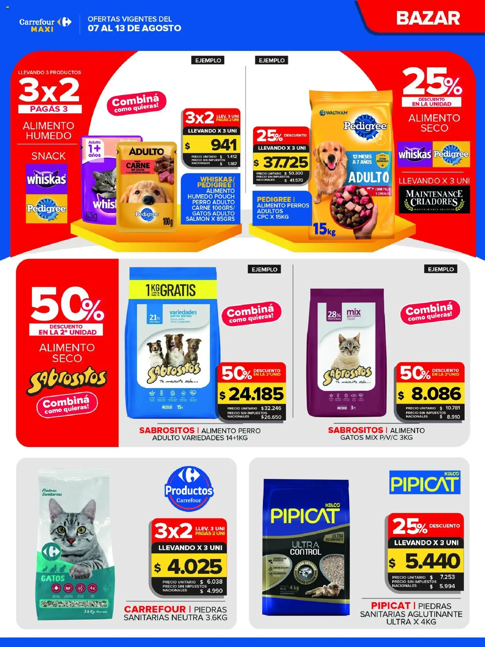 Vista previa del folleto de la tienda Carrefour Maxi válido desde el 07/08/2026 