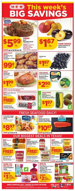 Ad Preview of H-E-B H-E-B Weekly Ad from 08/05/2026