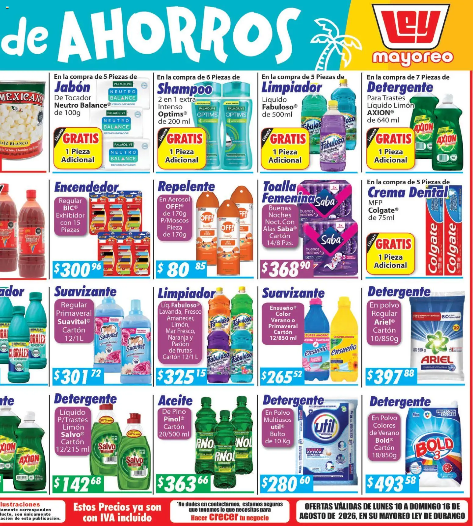 Vista previa las ofertas de la tienda Casa Ley - Casa Ley folleto desde el 10/08/2026 