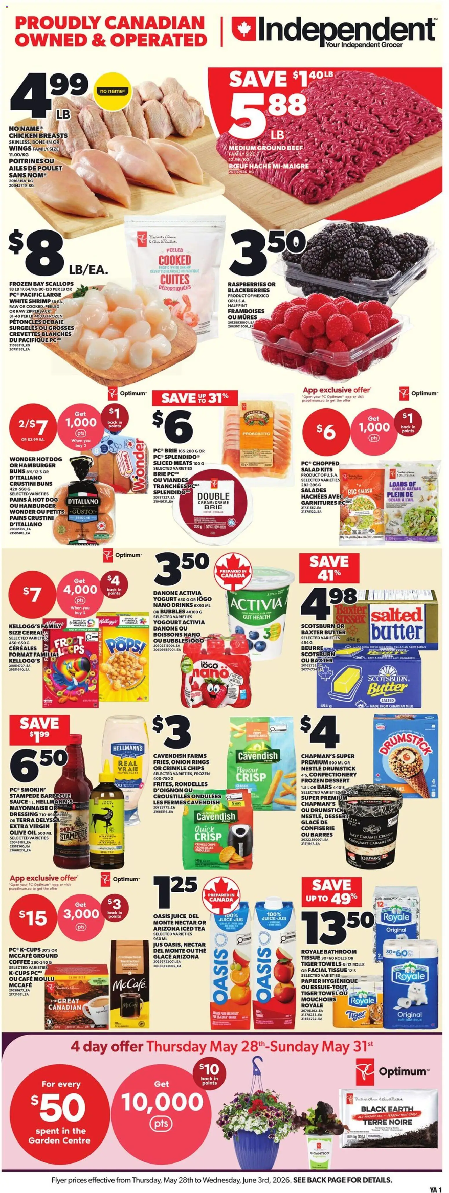 Preview of leaflet Independent Grocer flyer - NS from shop Independent Grocer is valid from May 28, 2026