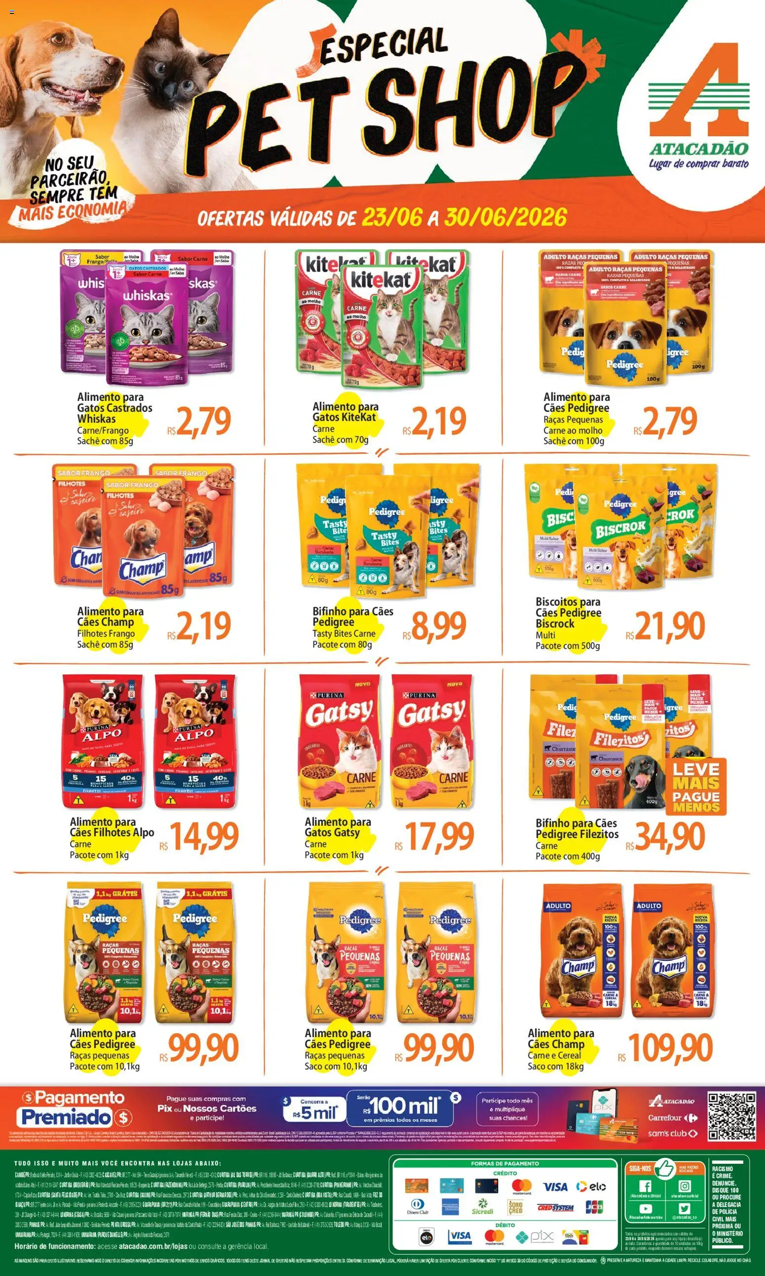 Pré-Visualização do folheto "Atacadão ofertas - PR" da loja Atacadão válido a partir de 23/06/2026