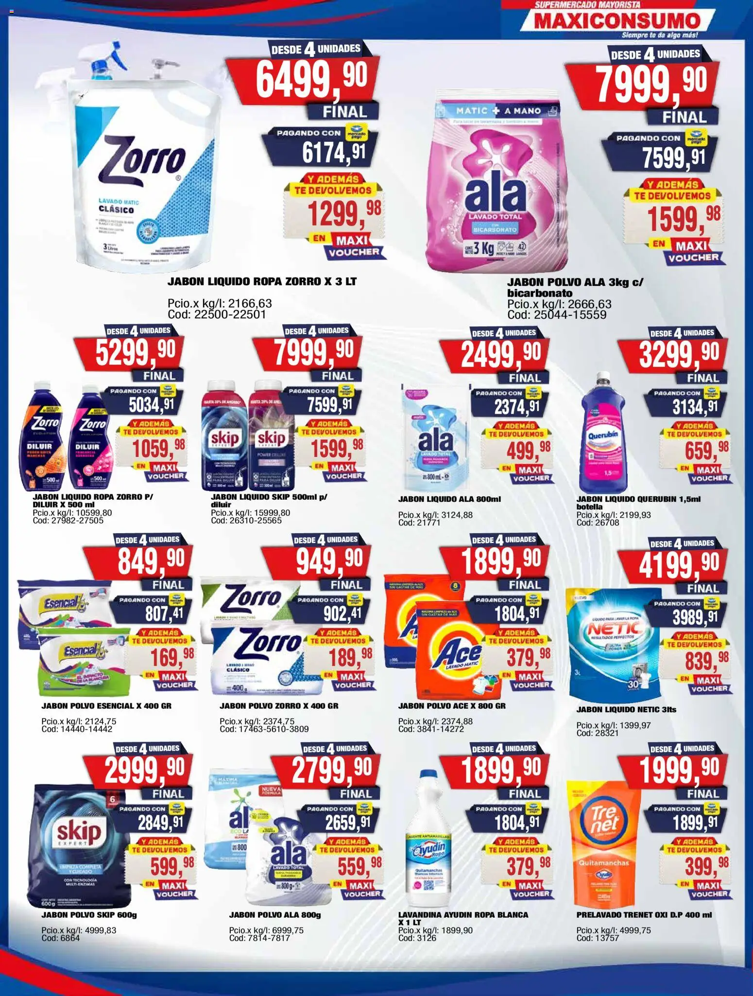 Vista previa del folleto de la tienda Maxiconsumo válido desde el 14/09/2026 