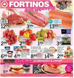 Un aperçu du dépliant Fortinos weekly flyer - Hamilton du magasin Fortinos est valide à partir 7 mai 2026