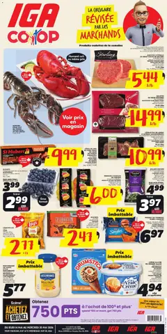 Preview of leaflet IGA weekly flyer / circulaire from shop IGA is valid from May 14, 2026