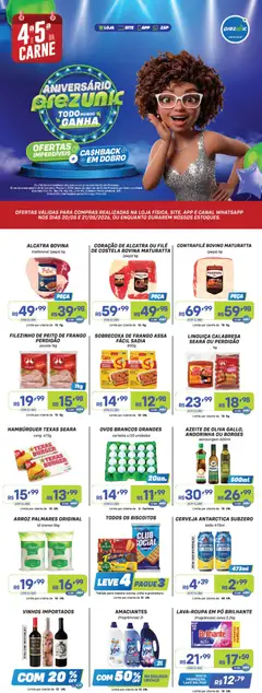 Pré-Visualização do folheto "Prezunic ofertas" da loja Prezunic válido a partir de 20/05/2026
