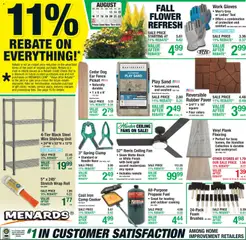 Ad Preview of Menards Menards Weekly Ad from 08/13/2026