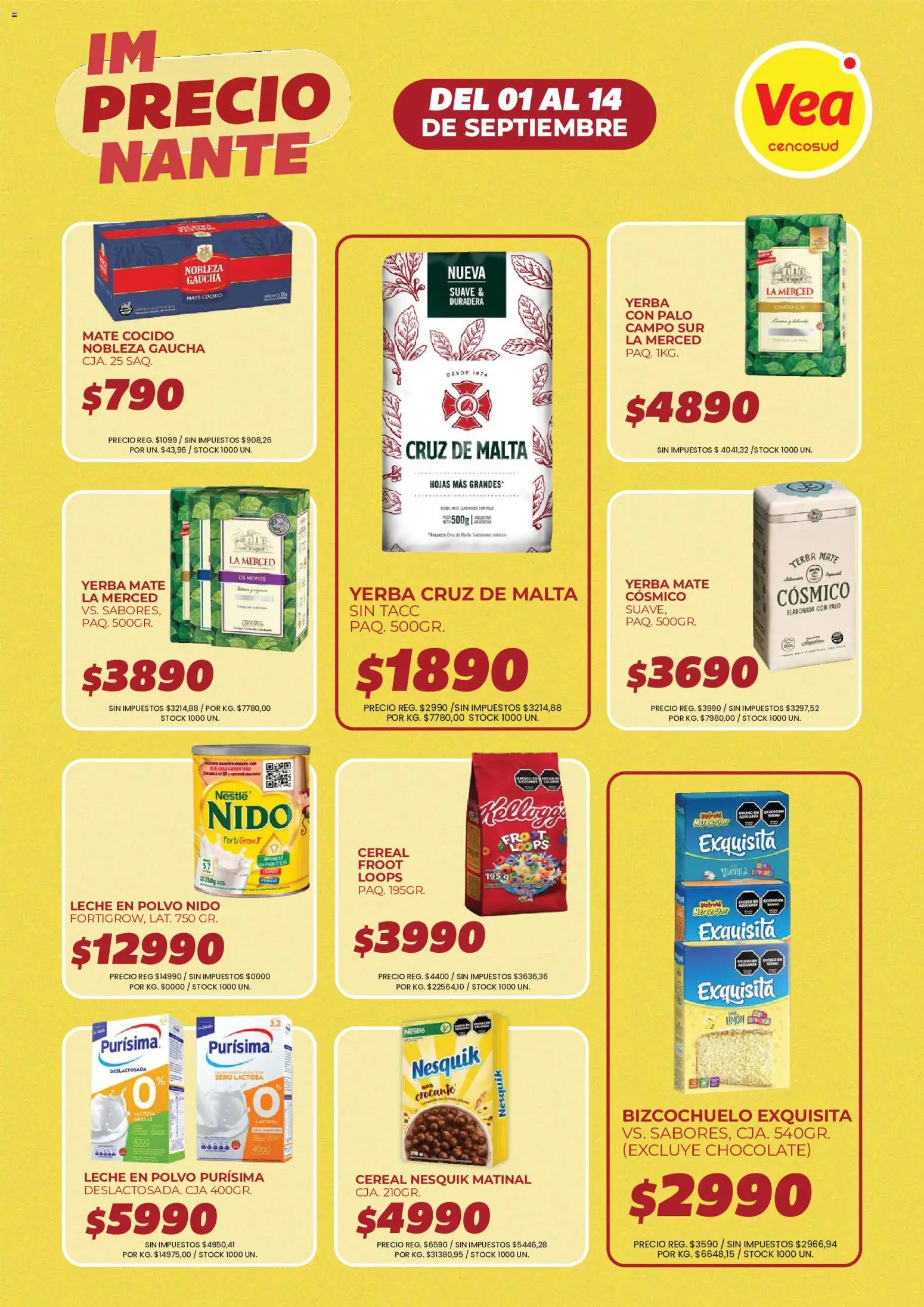 Vista previa del folleto de la tienda Vea válido desde el 01/09/2026 