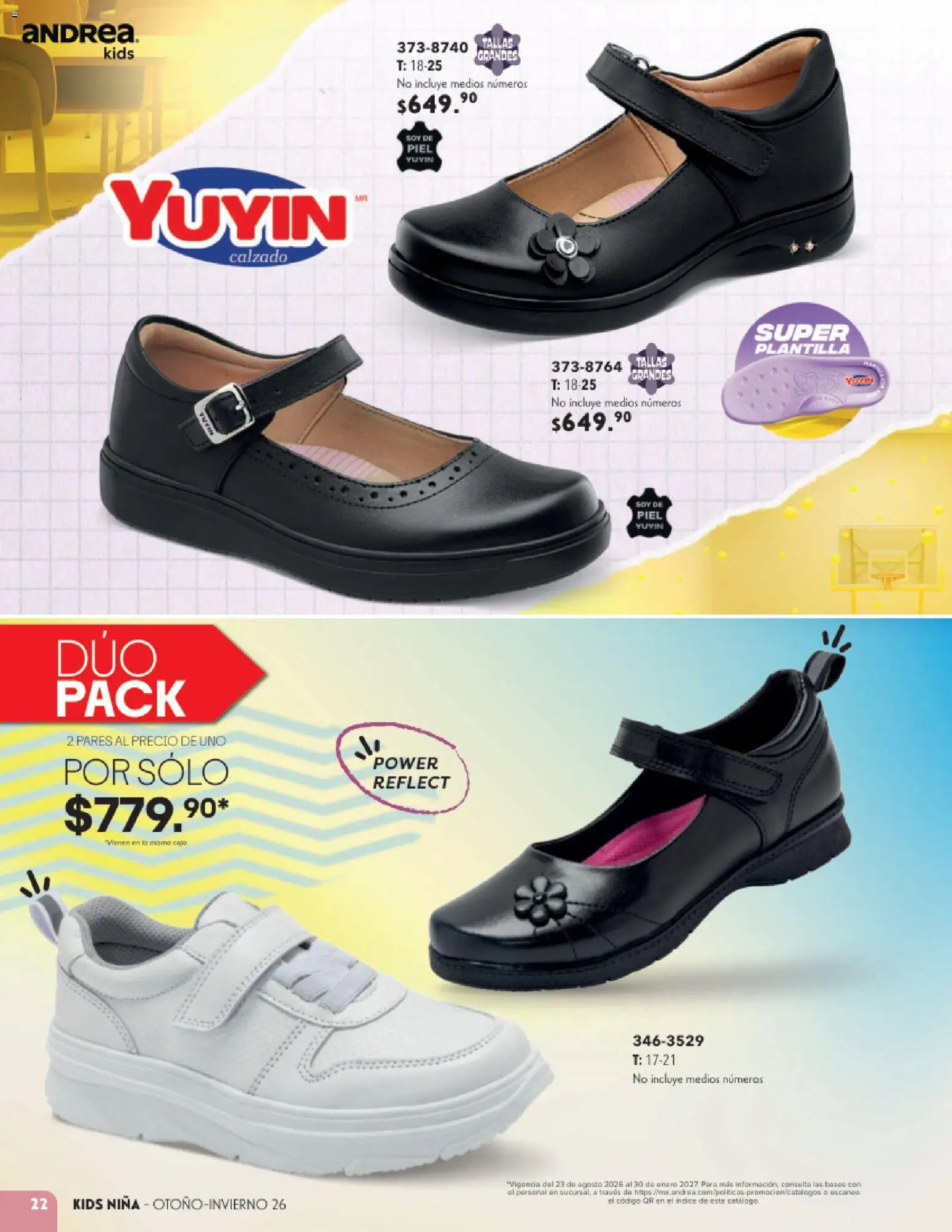 Vista previa las ofertas de la tienda Andrea - Andrea catálogo Infantil desde el 23/08/2026 
