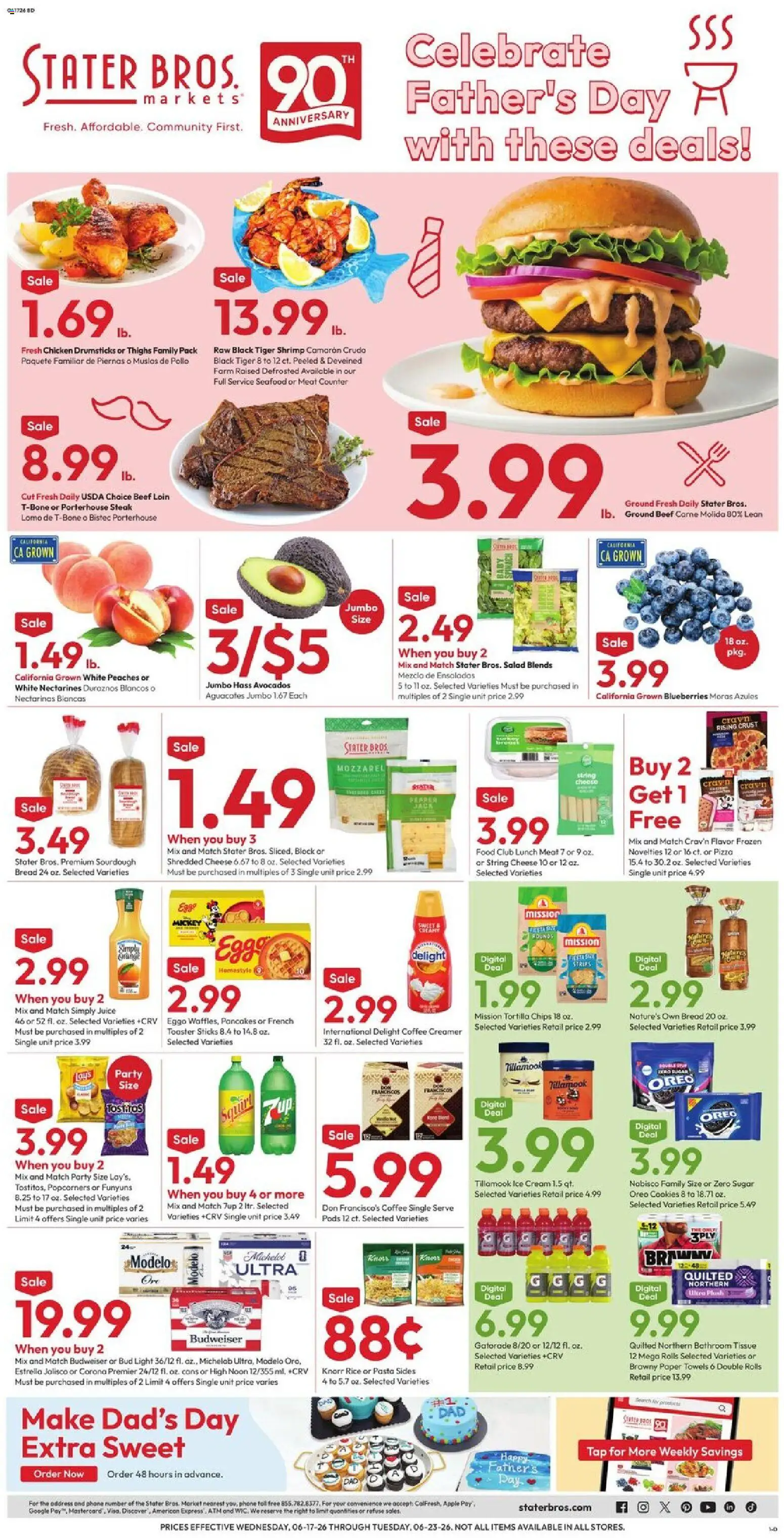 Ad Preview of Stater Bros Stater Bros Weekly Ad from 06/17/2026
