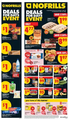 Un aperçu du dépliant No Frills weekly flyer / circulaire du magasin No Frills est valide à partir 23 avr. 2026