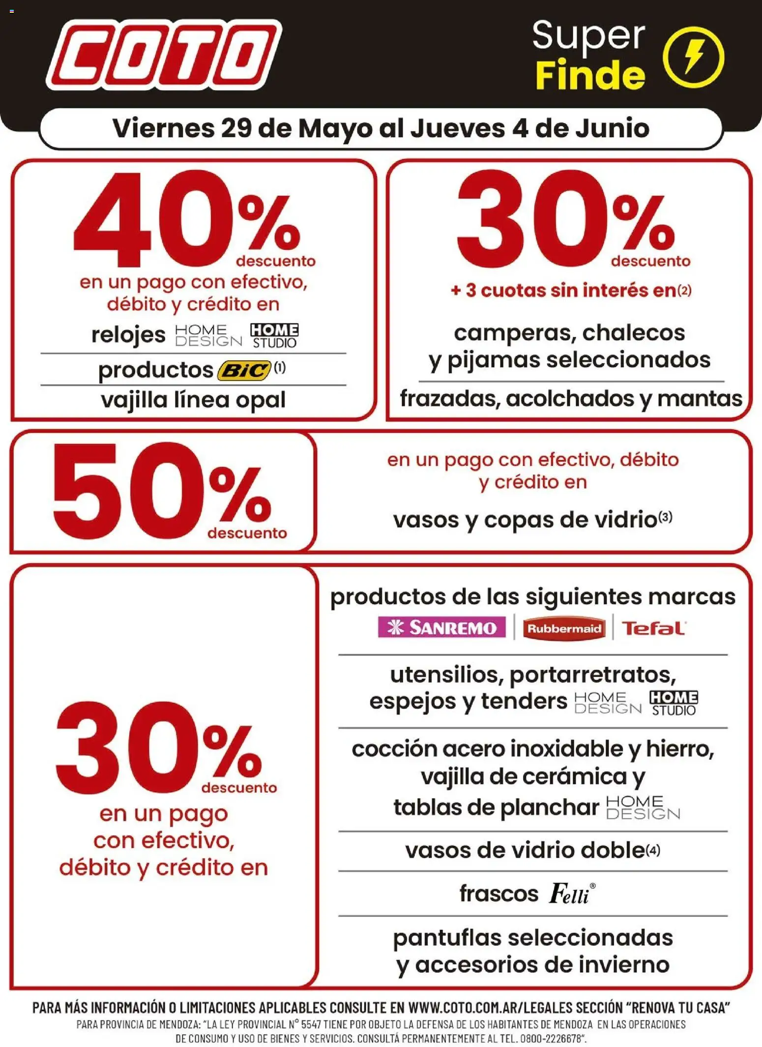 Vista previa del folleto de la tienda Coto válido desde el 29/05/2026 