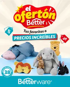 Vista previa las ofertas de la tienda Betterware - Betterware catálogo El Ofertón desde el 14/09/2026 