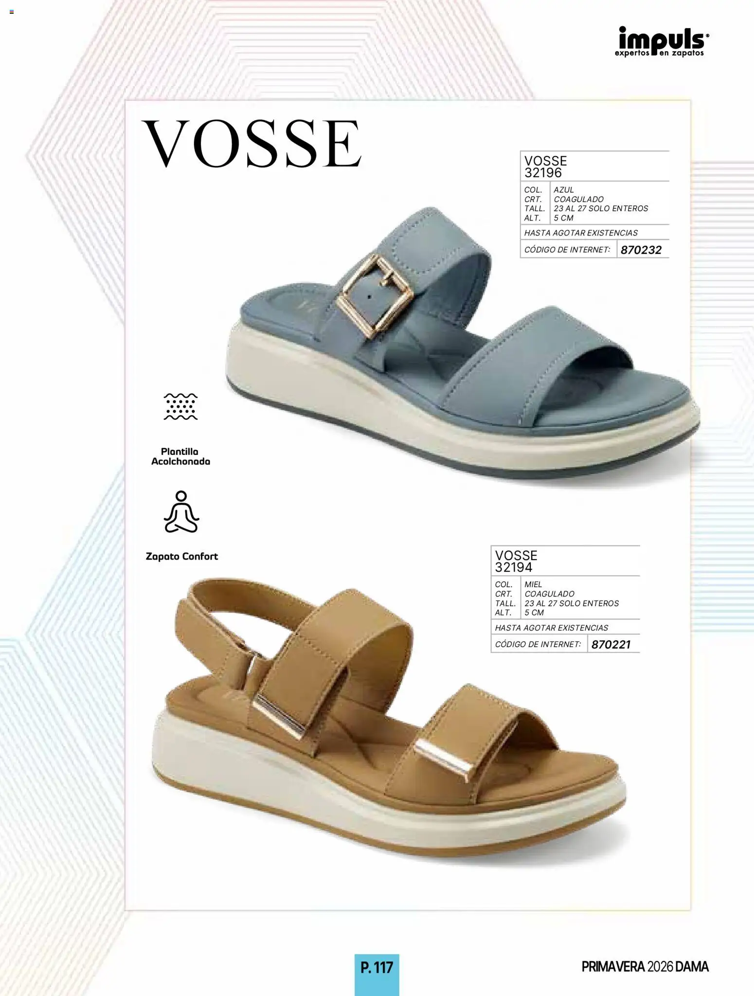 Vista previa las ofertas de la tienda Impuls - Catálogo Primavera desde el 01/01/2026 - Zapatos, Miel