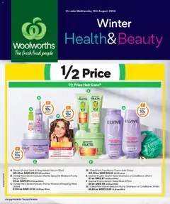 Preview of catalogue Woolworths Winter Health & Beauty Catalogue from shop Woolworths valid 12/08/2026