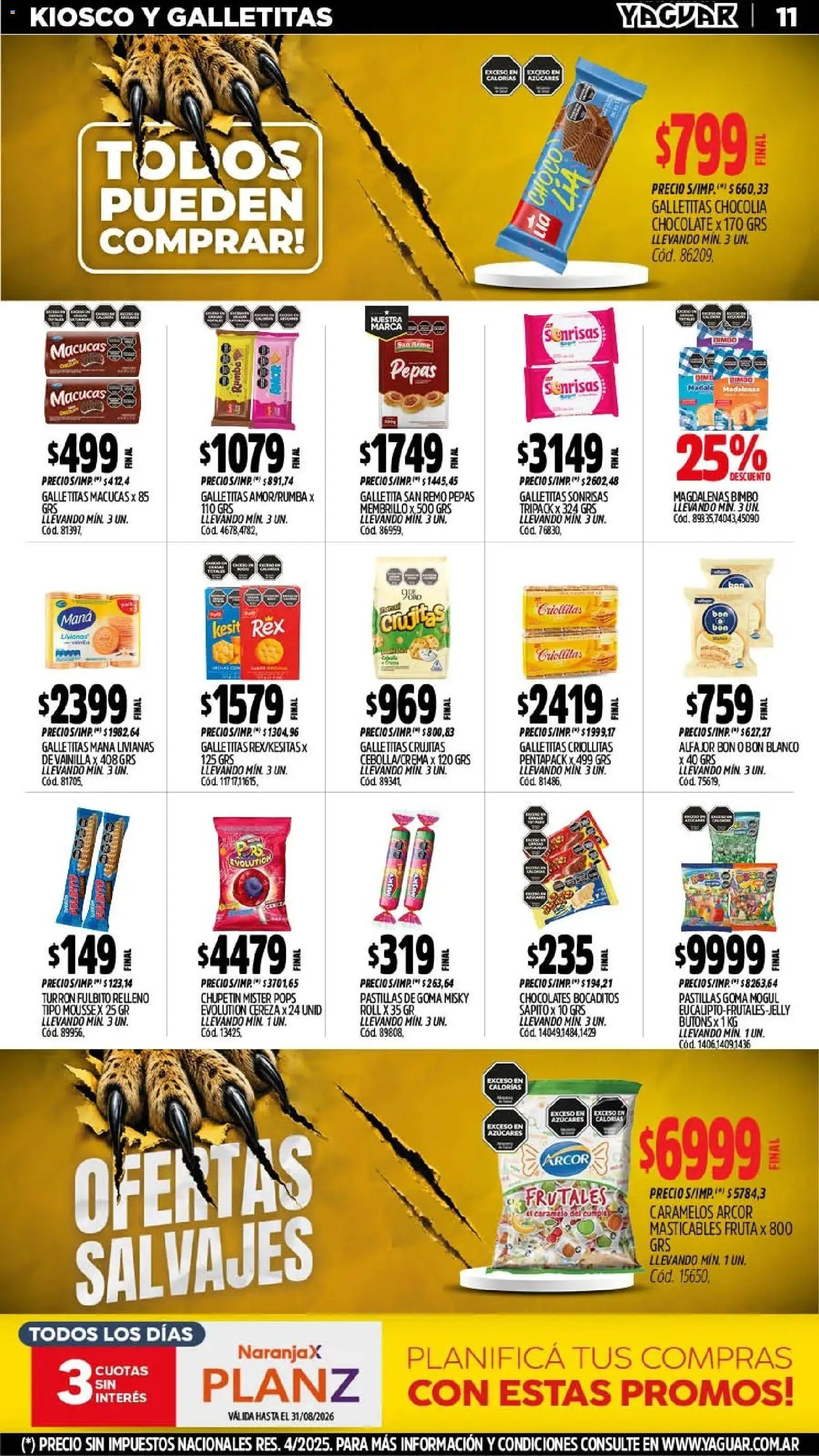 Vista previa del folleto de la tienda Yaguar válido desde el 10/08/2026 