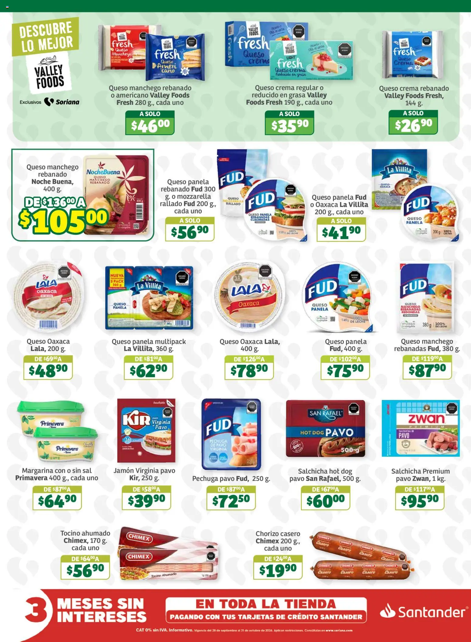 Vista previa las ofertas de la tienda Soriana - Soriana folleto En México Oferta se dice Soriana Súper desde el 16/10/2026 