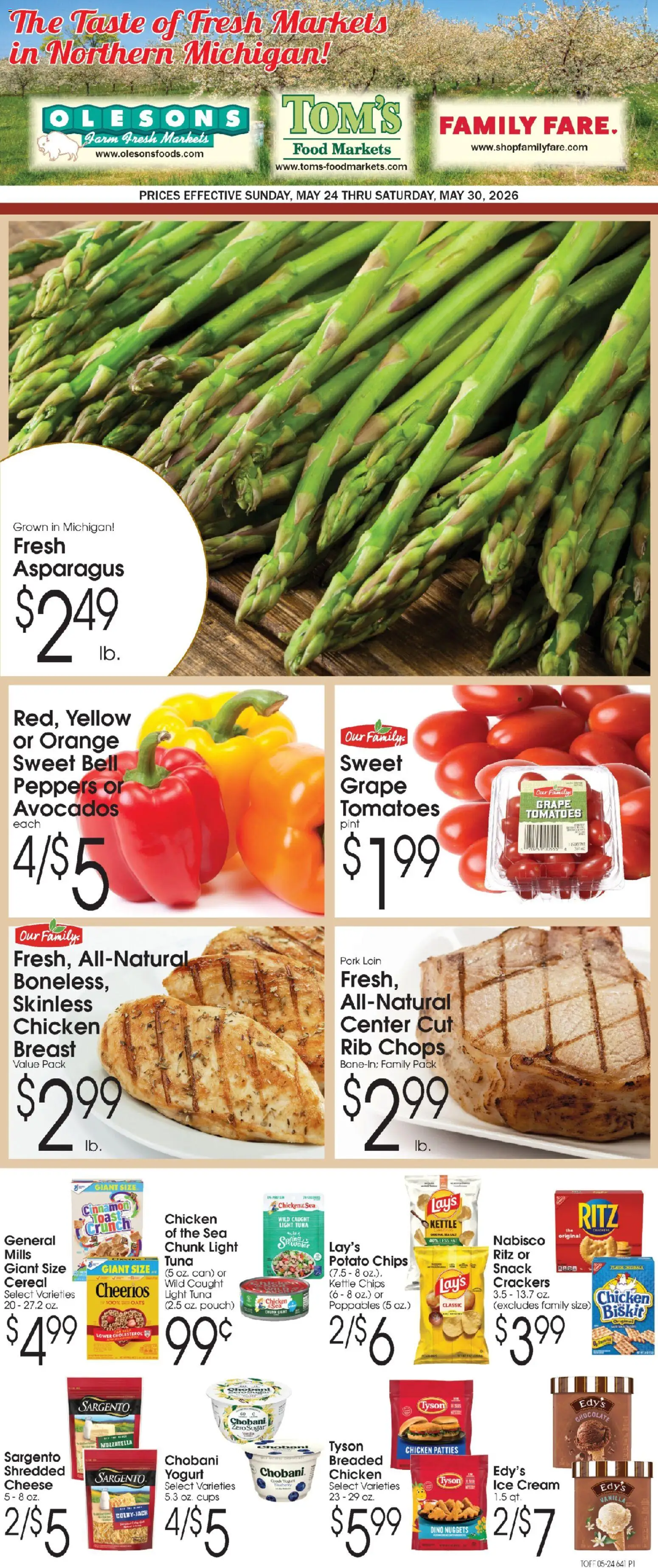Ad Preview of Family Fare Family Fare Ad from 05/24/2026