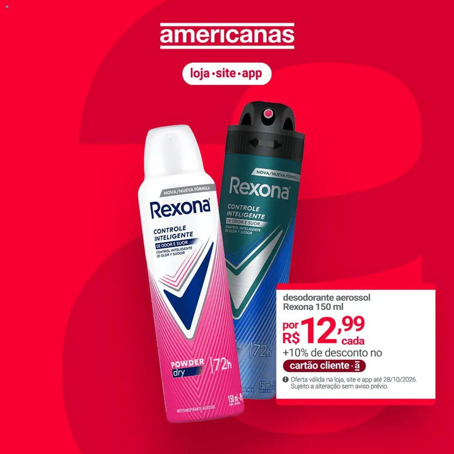 Pré-Visualização do folheto "Lojas Americanas - Ofertas atuais" da loja Lojas Americanas válido a partir de 16/10/2026