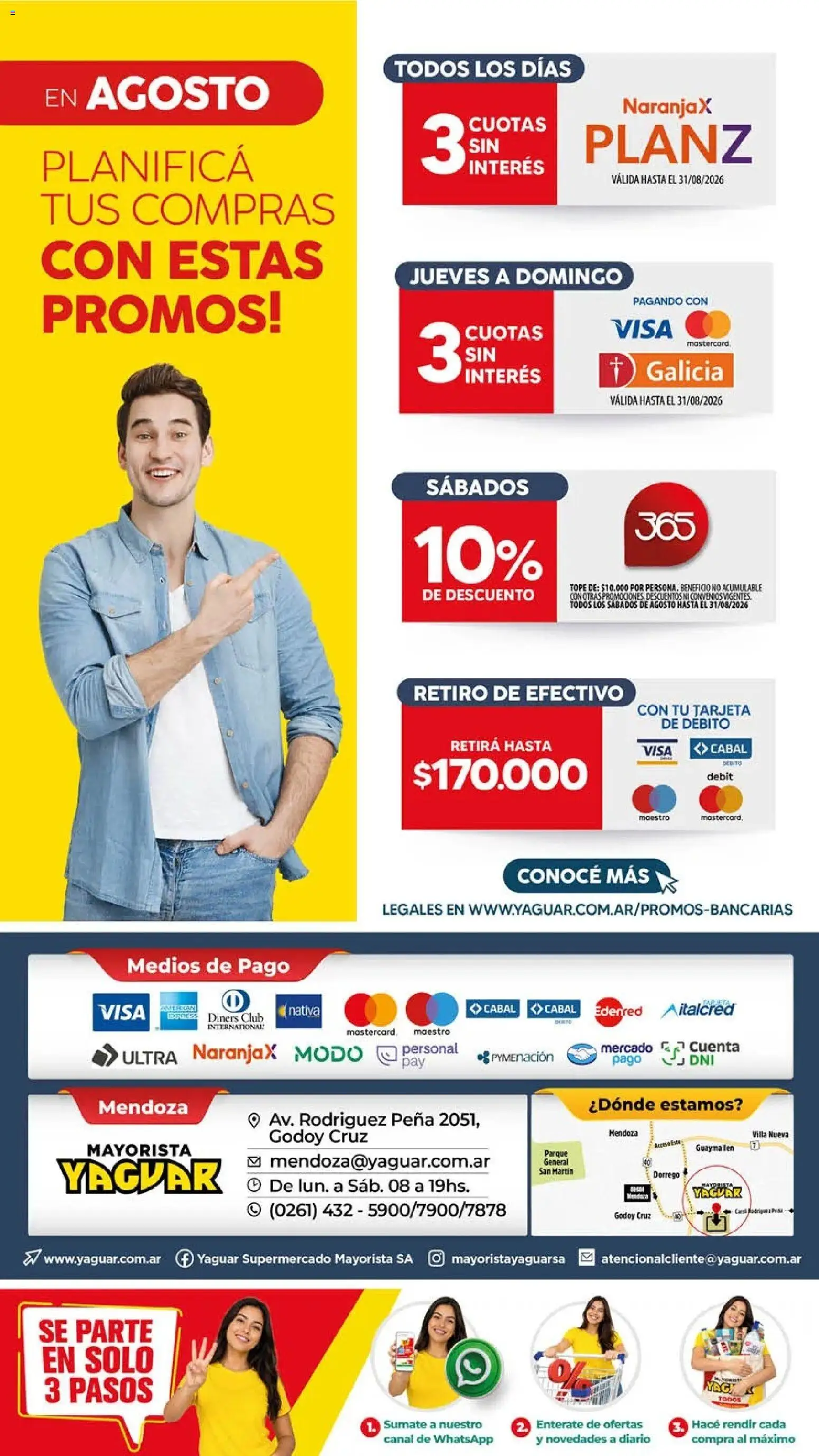 Vista previa del folleto de la tienda Yaguar válido desde el 17/07/2026 