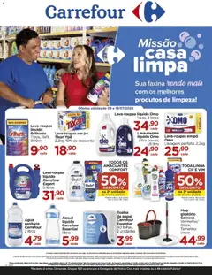 Pré-Visualização do folheto "Carrefour ofertas Casa Limpa" da loja Carrefour válido a partir de 09/07/2026