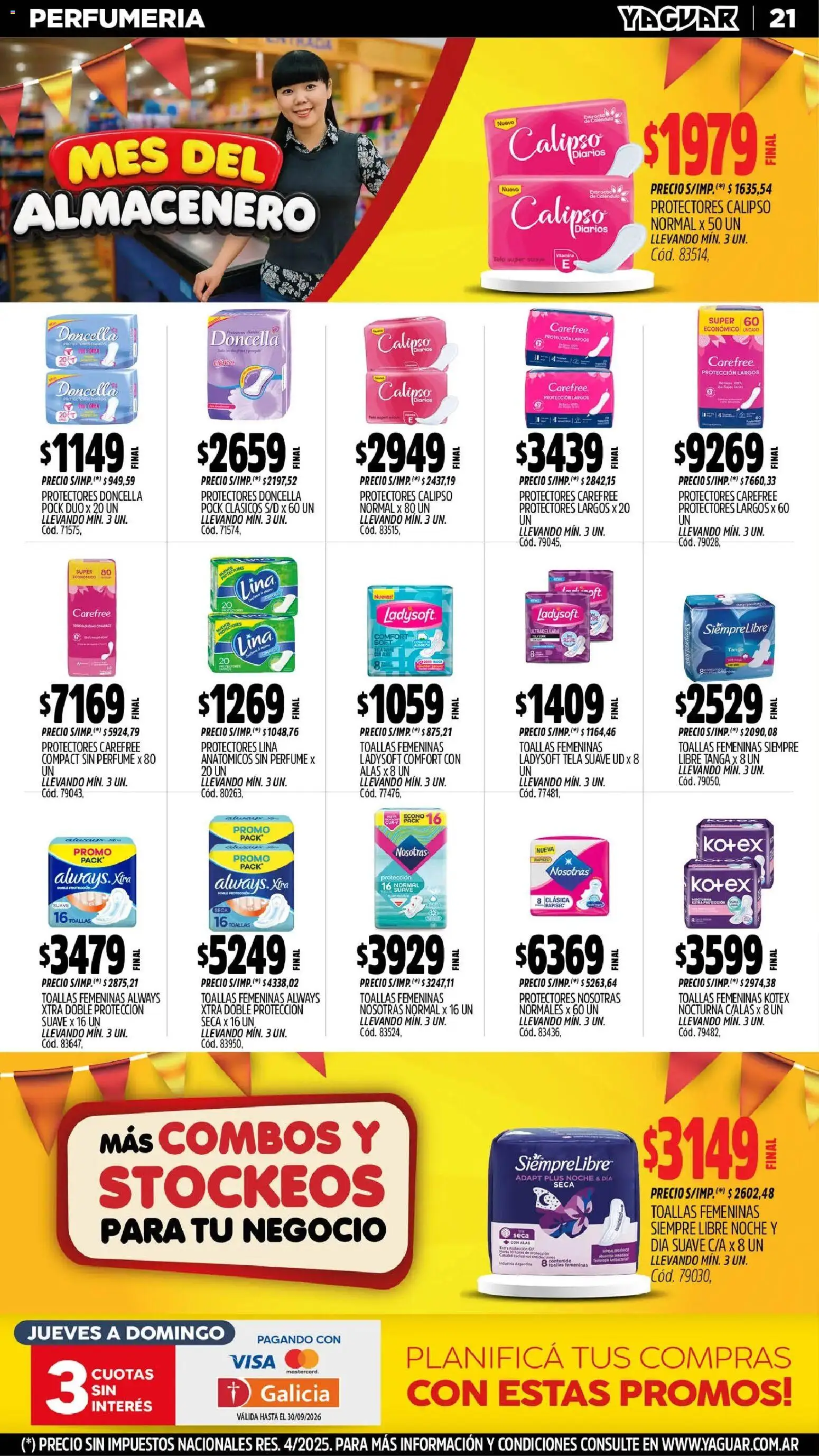Vista previa del folleto de la tienda Yaguar válido desde el 31/08/2026 