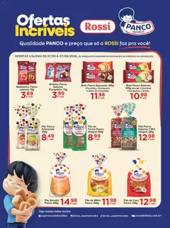 Pré-Visualização do folheto "Rossi Supermercados ofertas Panco" da loja Rossi Supermercados válido a partir de 27/05/2026