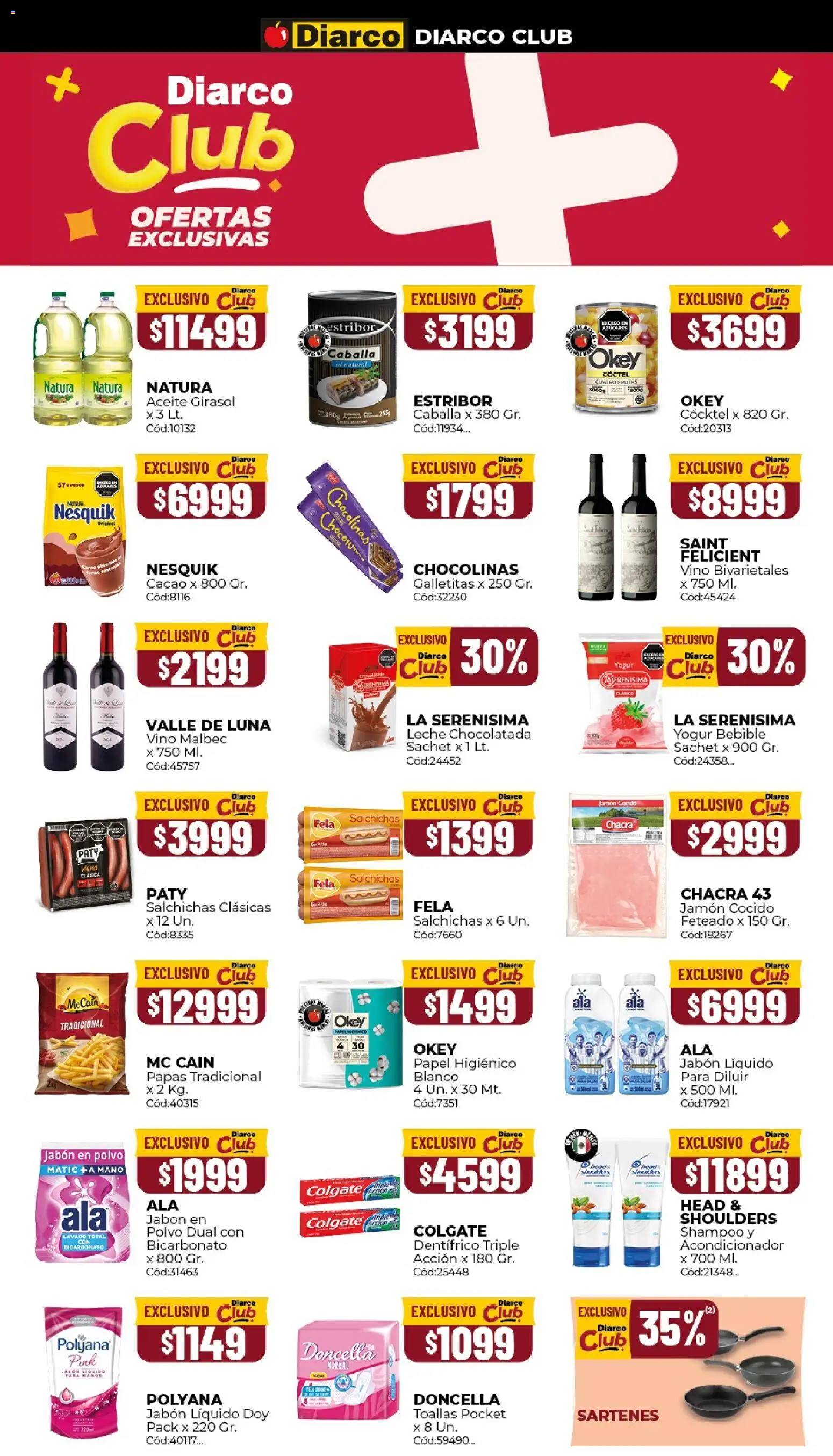Vista previa del folleto de la tienda Diarco válido desde el 14/09/2026 